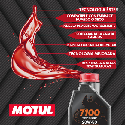 MOTUL 7100 4T 20W-50